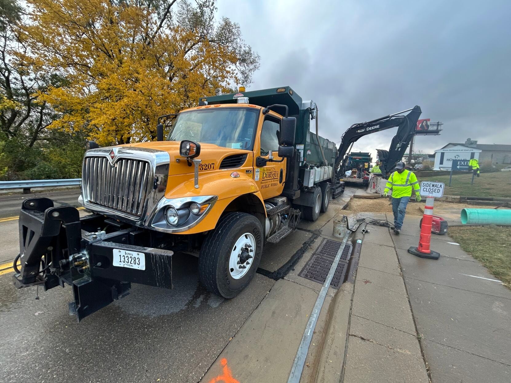 Every day is different': Dubuque's Public Works crews fix, clean