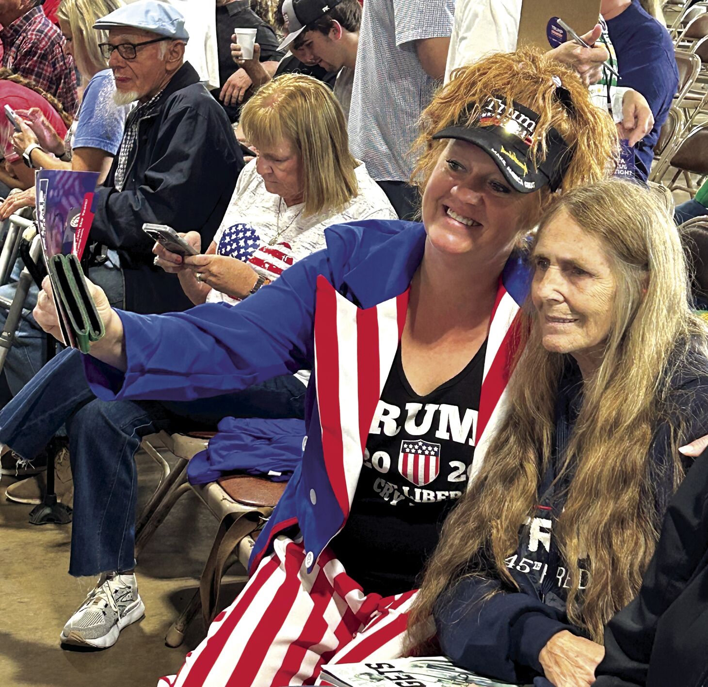 Former President Trump urges supporters to be patriots during upcoming Iowa caucuses Tri-state News telegraphherald image
