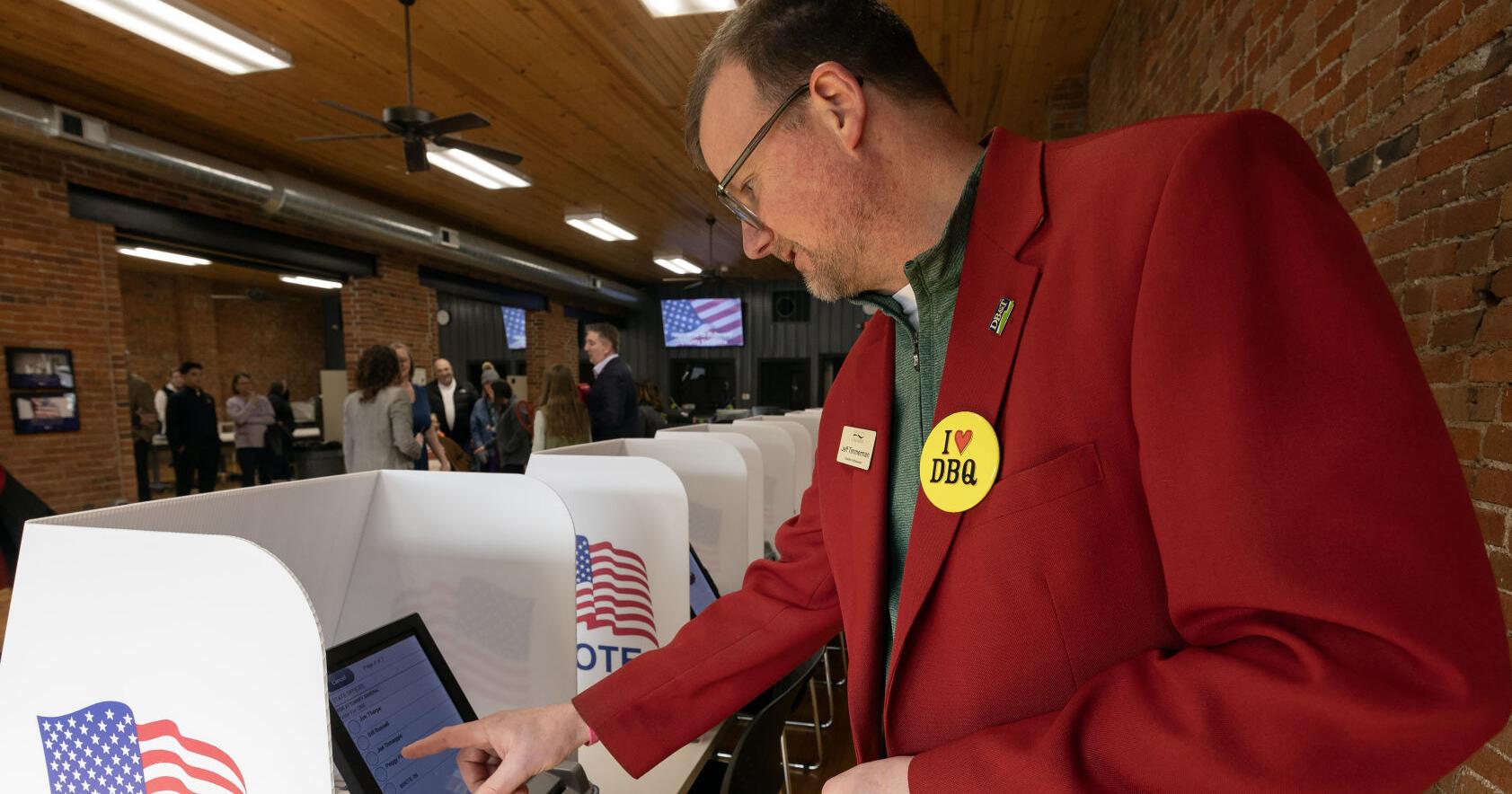 Dubuque County Elections Department opens historic new office - Vimarsana News