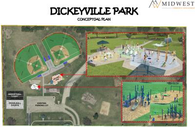 Dickeyville Park rendering