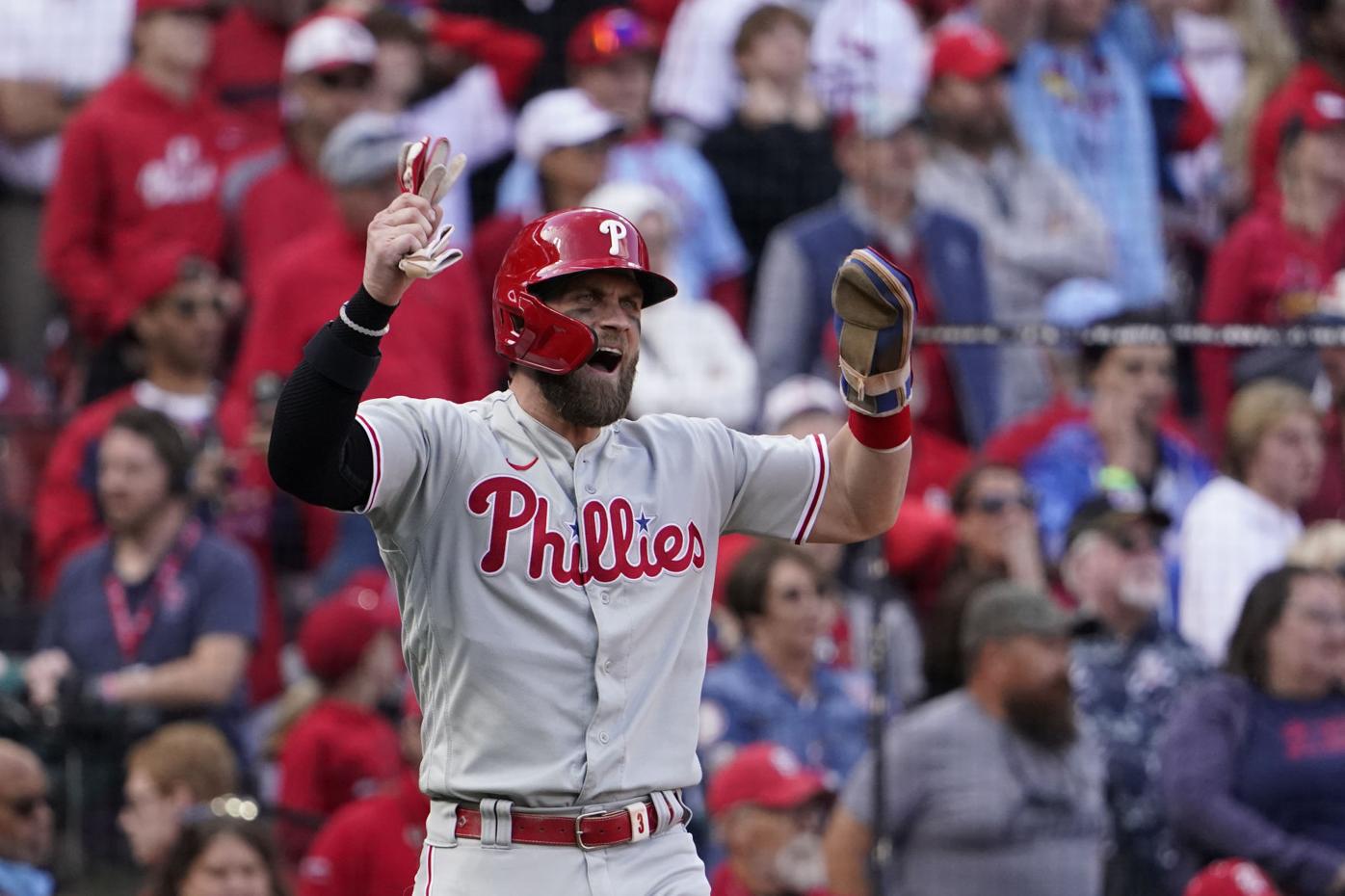 Nola, Schwarber lead Phillies to a 3-game sweep of Cardinals with