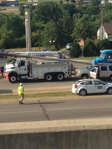 UPDATE: Girl suffers minor injuries when SUV impaled by utility pole ...