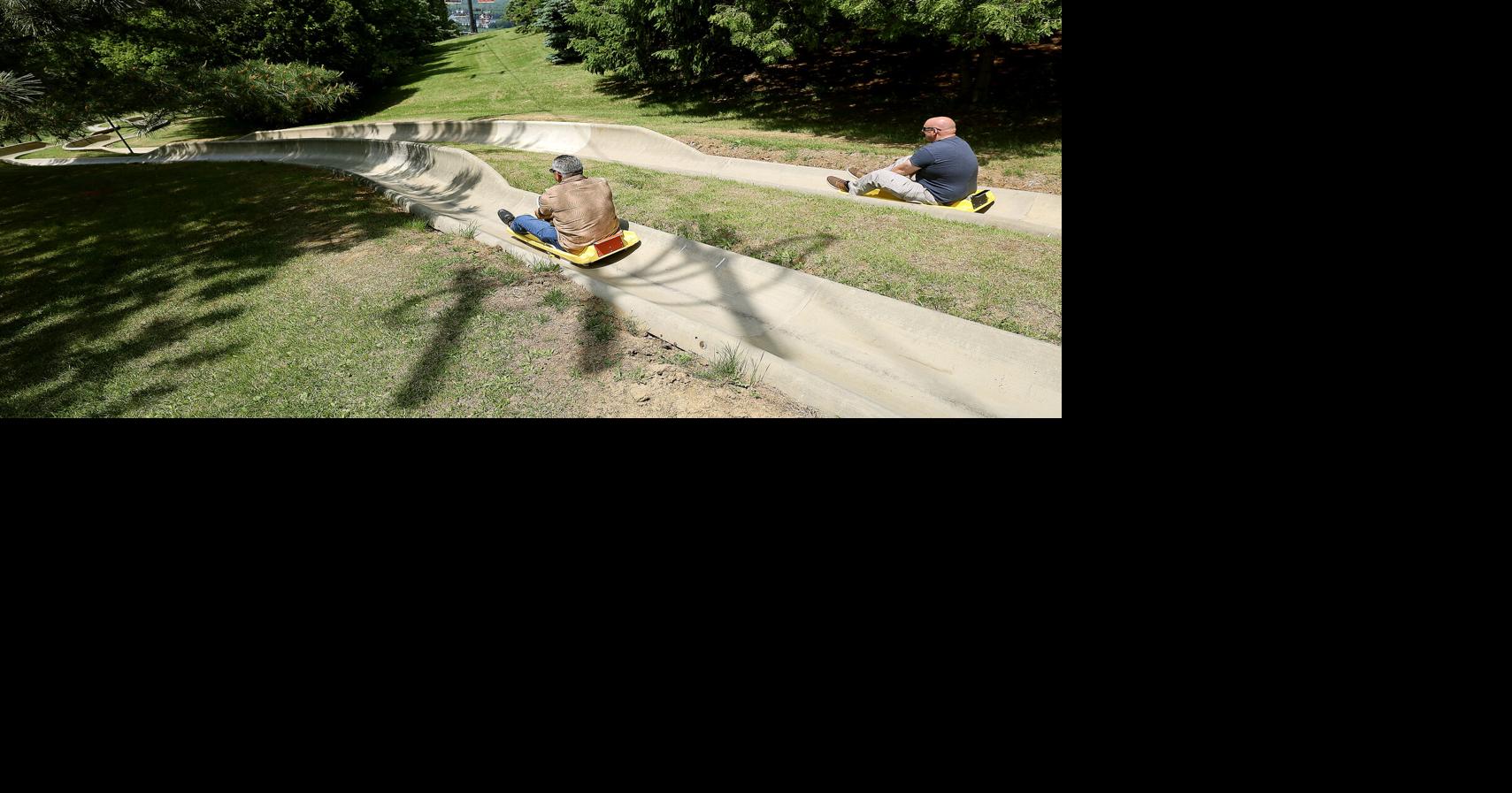 Tri-State Bucket List: Race down the hill on Chestnut Mountain's Alpine Slide
