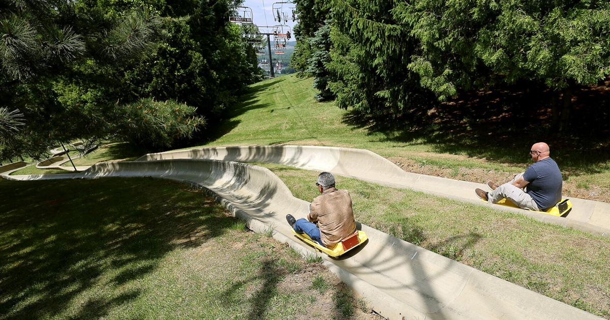 Tri-State Bucket List: Race down the hill on Chestnut Mountain's Alpine Slide