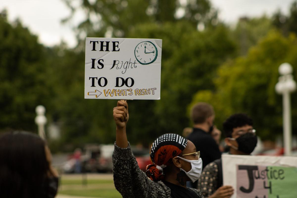 Multicultural Students Against Systemic Racism Protest - Time is Right