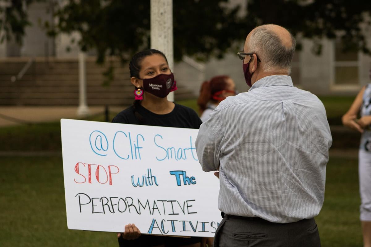 Multicultural Students Against Systemic Racism Protest - Clif Smart