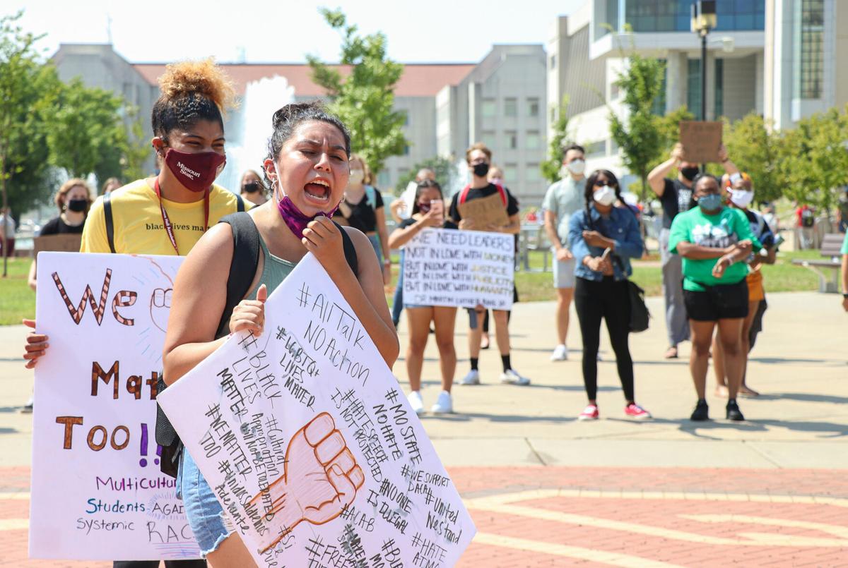 Multicultural Students Against Systemic Racism Protest - Jocelyne Torres