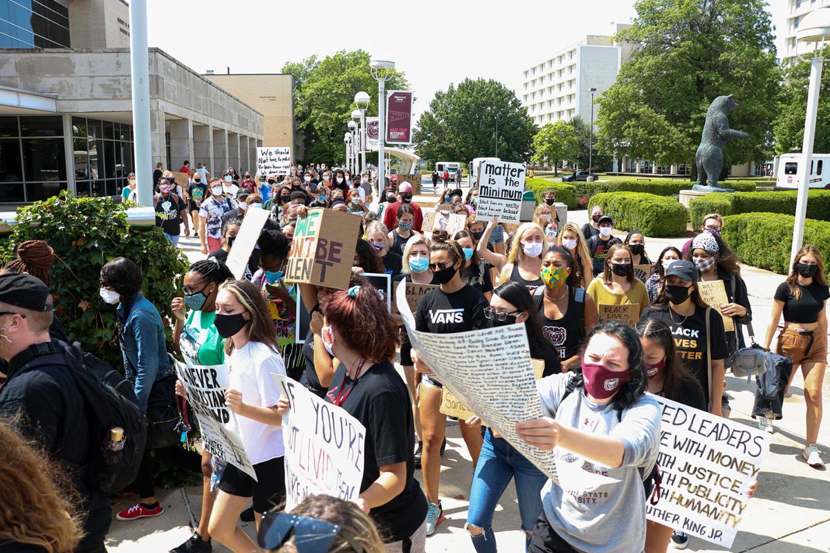 Multicultural Students Against Systemic Racism Protest - March