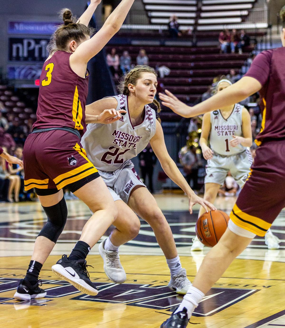 Lady Bears Tie With Drake For First In Missouri Valley Conference