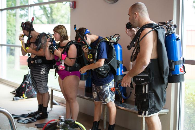 Earn class credit with DiVentures scuba diving class Life the