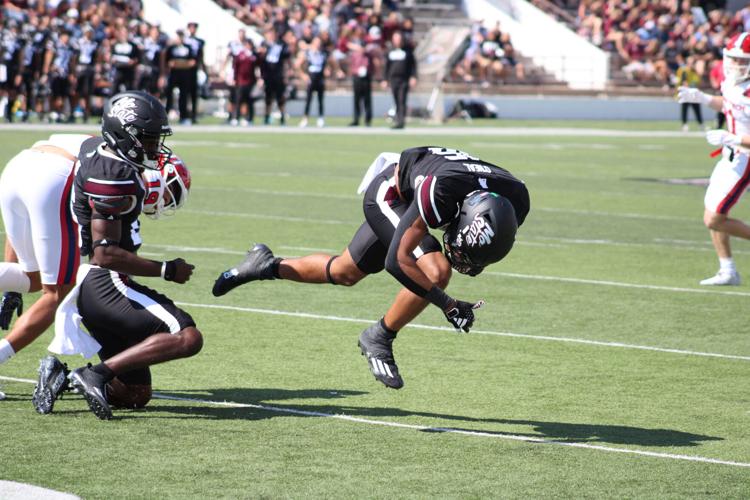 Football Bears smoke Utah Tech in home opener, break records