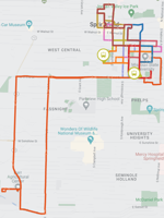 The Bearline offering free transportation services for students on and off campus