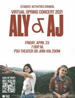 SAC hosts virtual spring concert featuring Aly & AJ