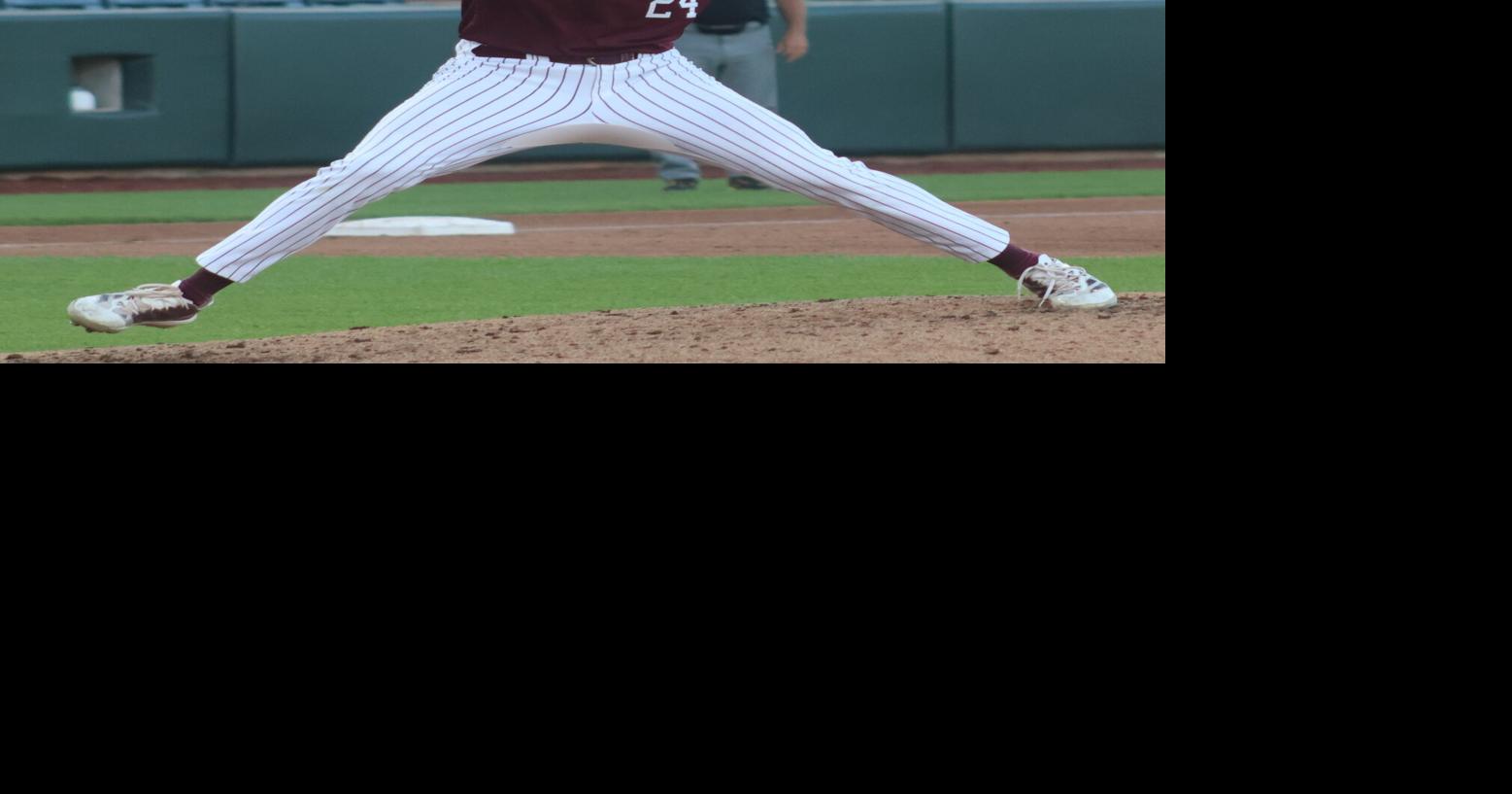 Heading home: Max Knight and Charlie Carter slide safely into Missouri State baseball from OSU