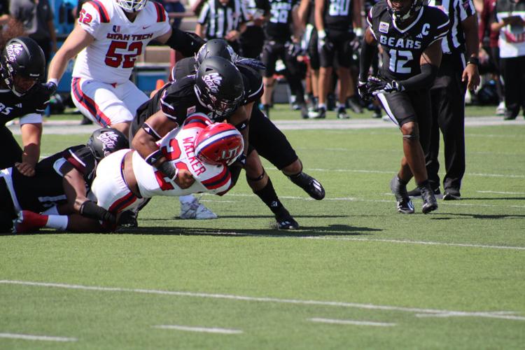 Football Bears smoke Utah Tech in home opener, break records