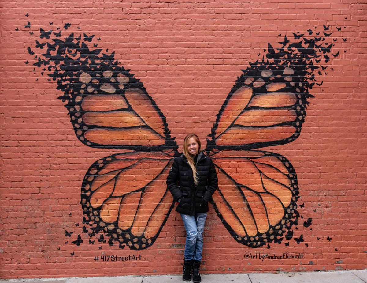 417streetart Msu Alumna Artist Paints It Red Across Springfield And Internationally Life The Standard Org