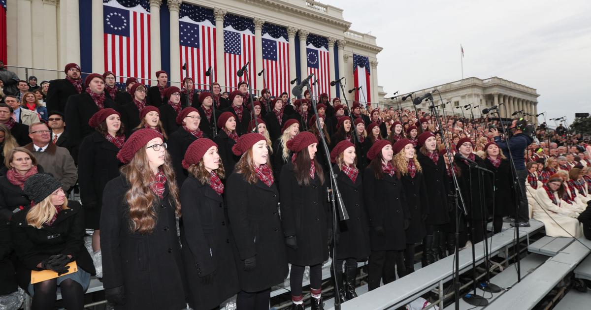 Singing Inaugration MSU Chorale says singing in the inauguration was 'breathtaking' | News ...