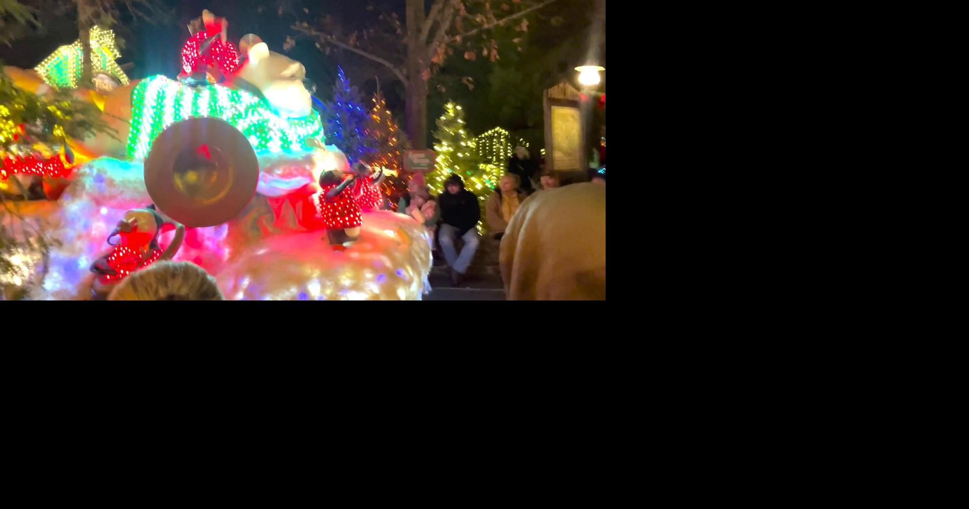 Silver Dollar City during the holiday season Video