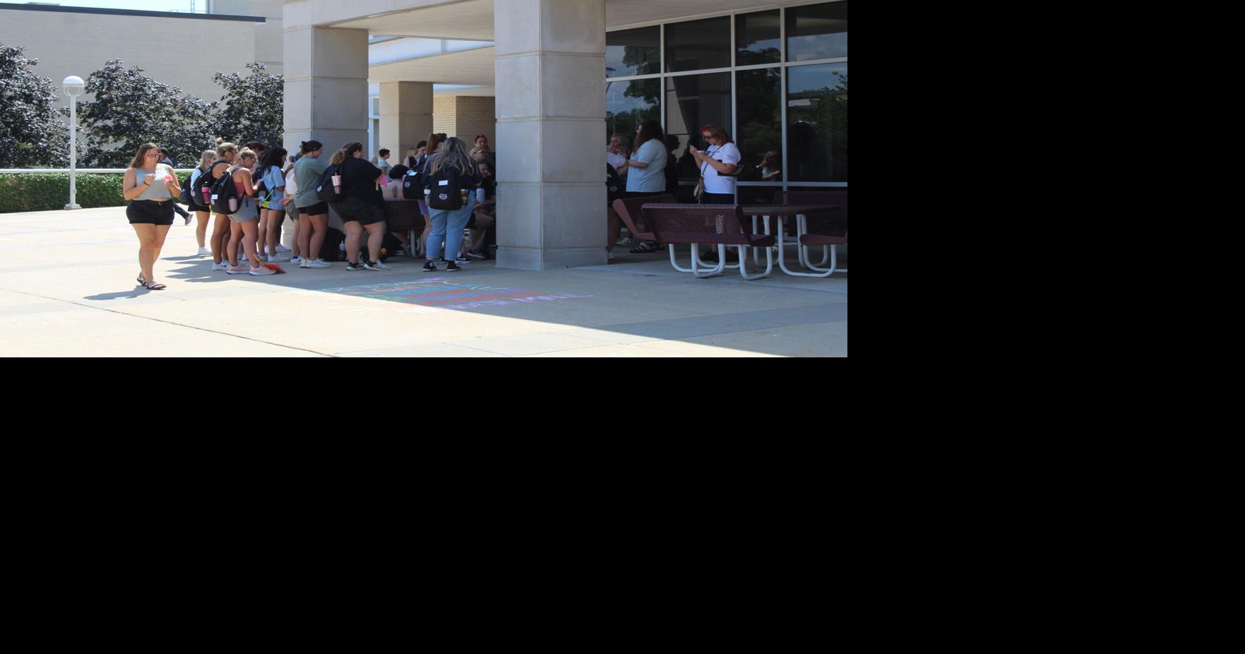 Students arrive at MSU for the fall semester