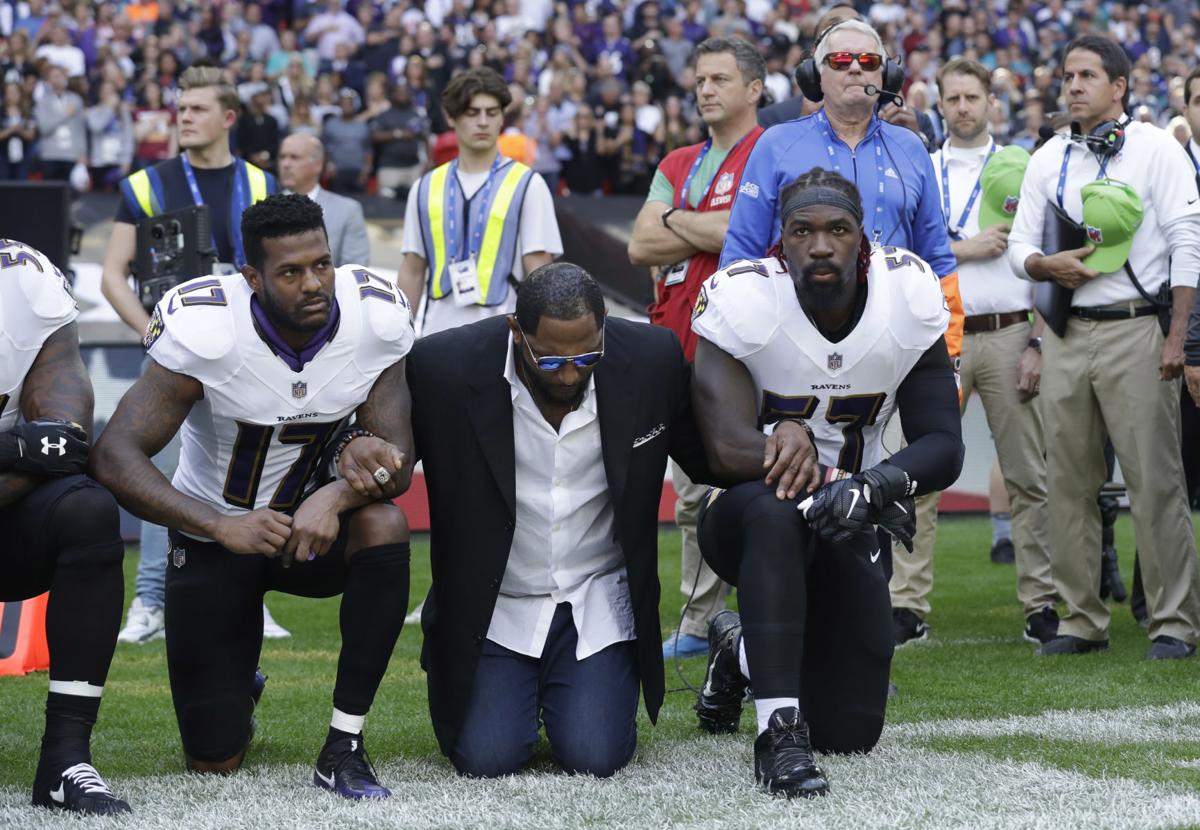 Mike Wallace, Ray Lewis, C.J. Mosley