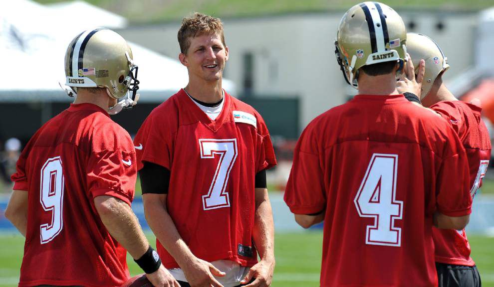 Will his commercial come true? With Drew Brees possibly sidelined, Saints backup quarterback Luke McCown could get his chance _lowres