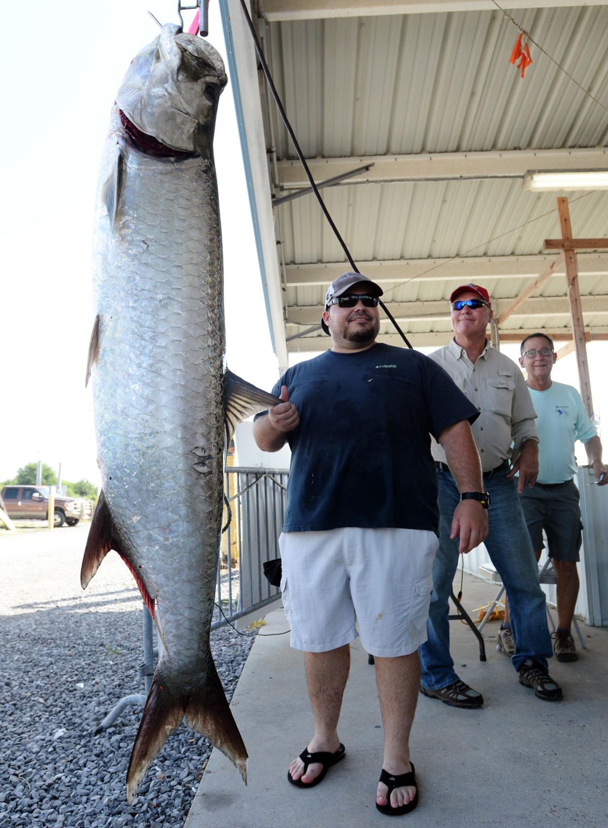 Houma man catches giant 167pound tarpon in first hours of Grand Isle