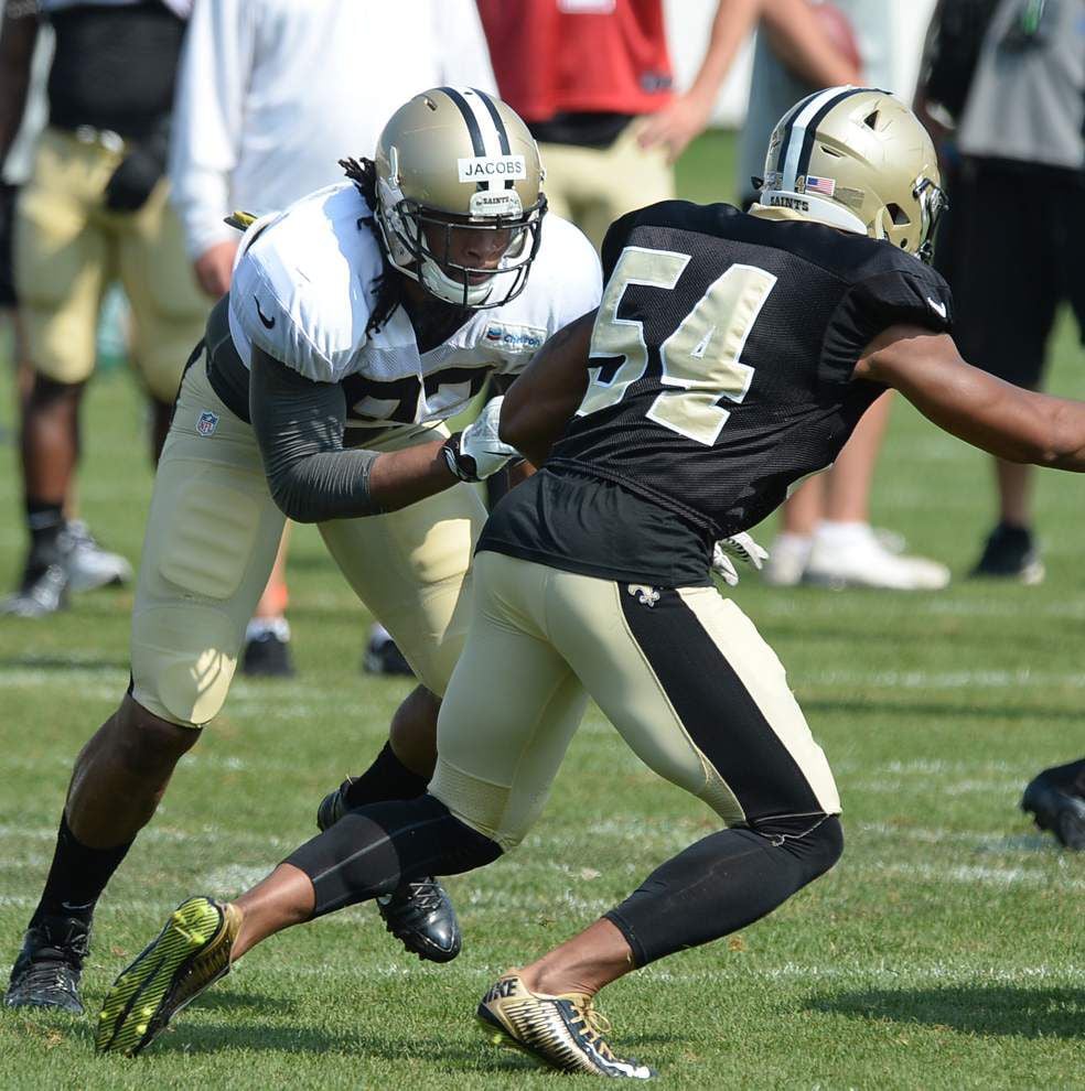 Rookie Khairi Fortt is disappointed he's on short-term IR list, but glad Saints are being cautious _lowres
