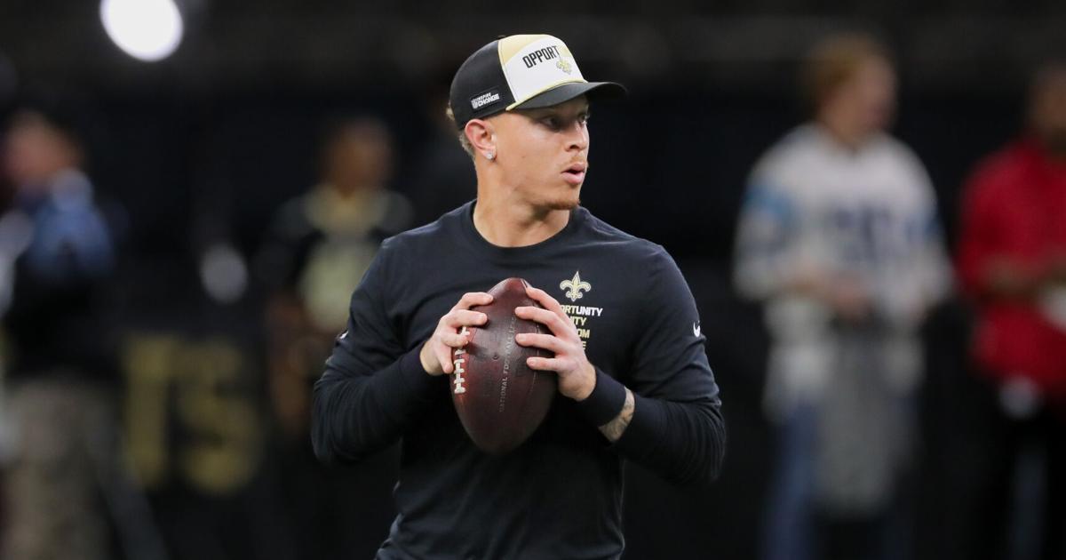 The Saints will have a different backup quarterback to end the season ...