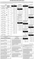 Sample Ballot (Page 1)