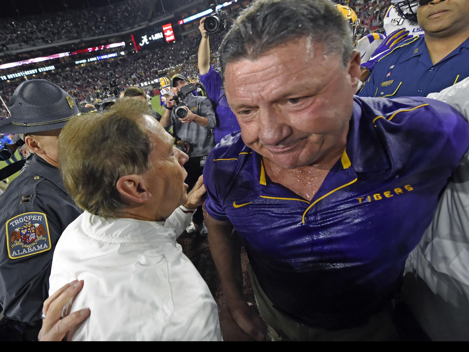 Postponed Lsu Vs Alabama Game Could Still Be Played Sec S Greg Sankey Says No Date Given Lsu Theadvocate Com