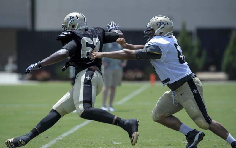 Saints practice photo gallery 2 Saints