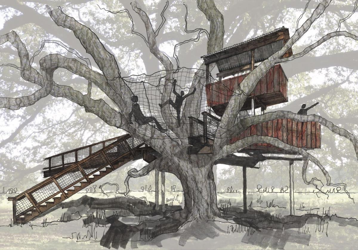 Moncus Park Treehouse Design By Treehouse Masters Pete Nelson Released News Theadvocate Com Watch as him and his team build some of the most exotic and comfortable custom treehouses for his list of clients around the country. treehouse masters pete nelson released