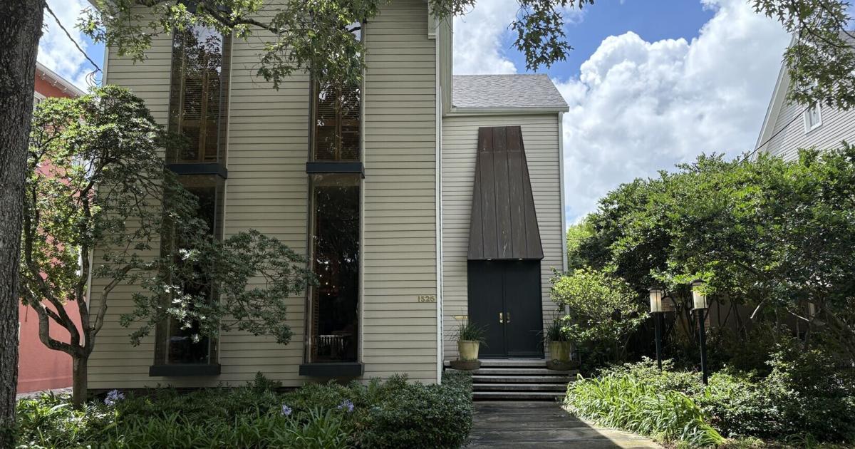 Midcentury modern home near New Orleans' Audubon Park boasts unique ...