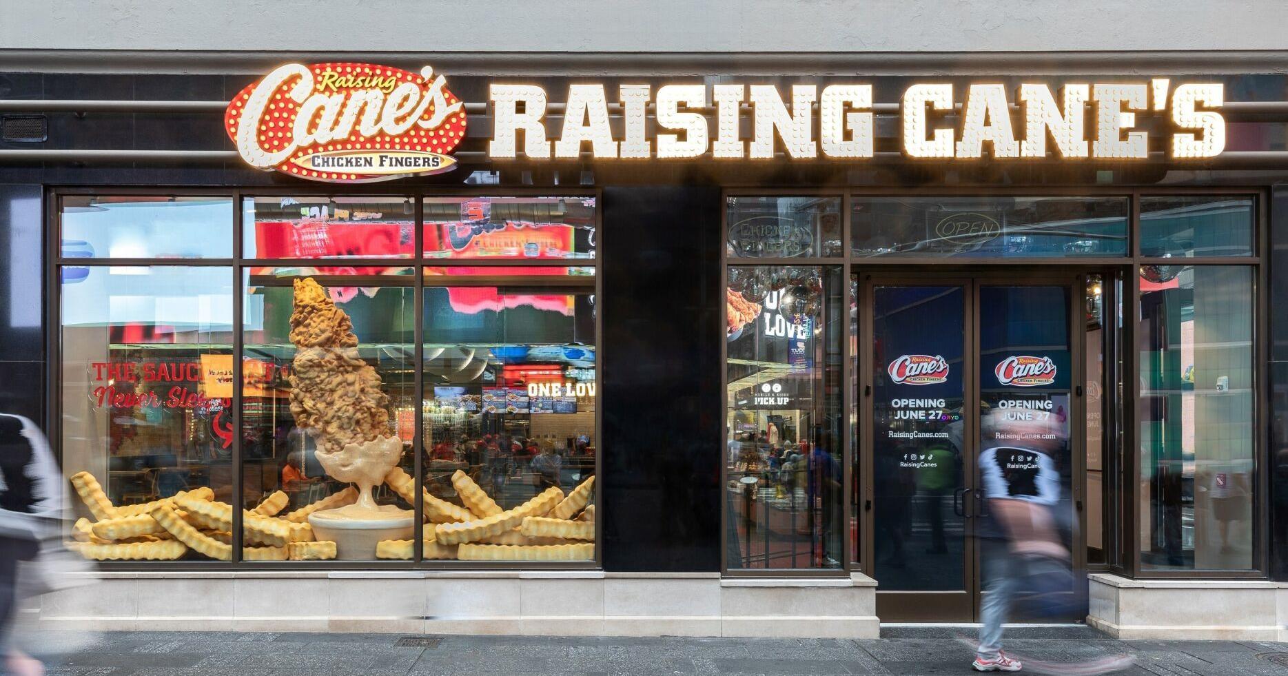 Raising Cane's opens new restaurant in Times Square | Business - Vimarsana News