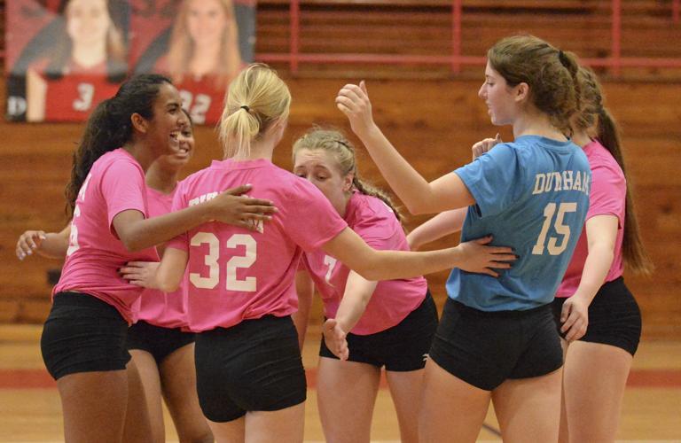 Dunham opens volleyball playoffs with sweep of West St. John High