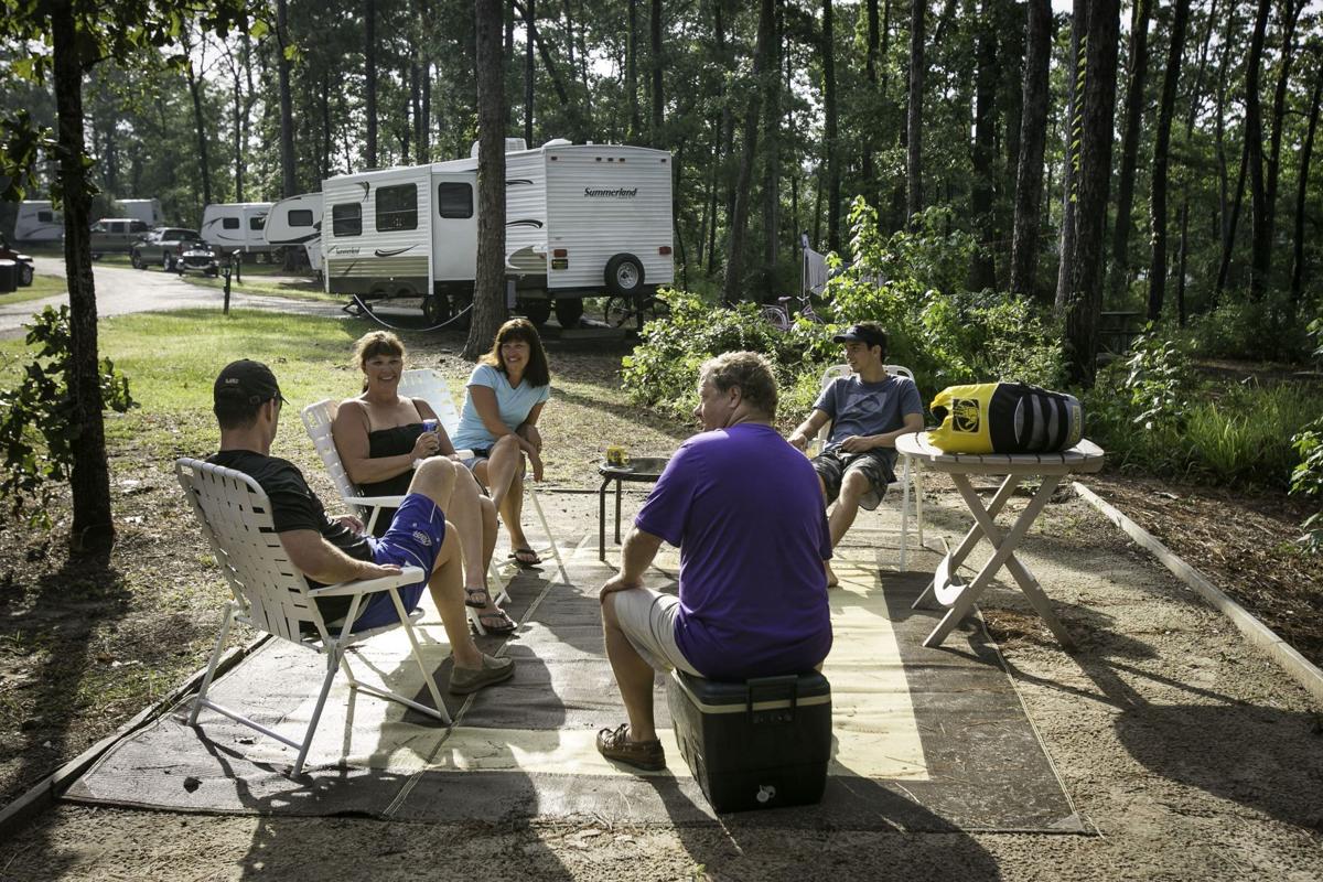 La Travels Try A Campout At Toledo Bend Catch St Pat S In New