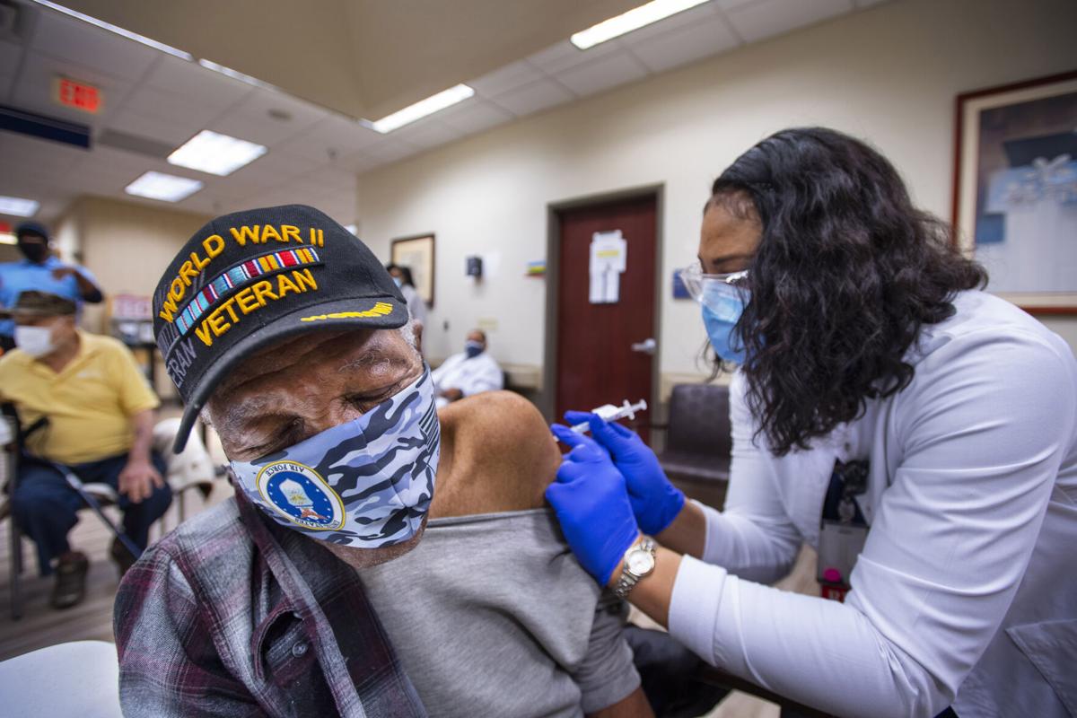 Baton Rouge WWII veterans get first doses of coronavirus