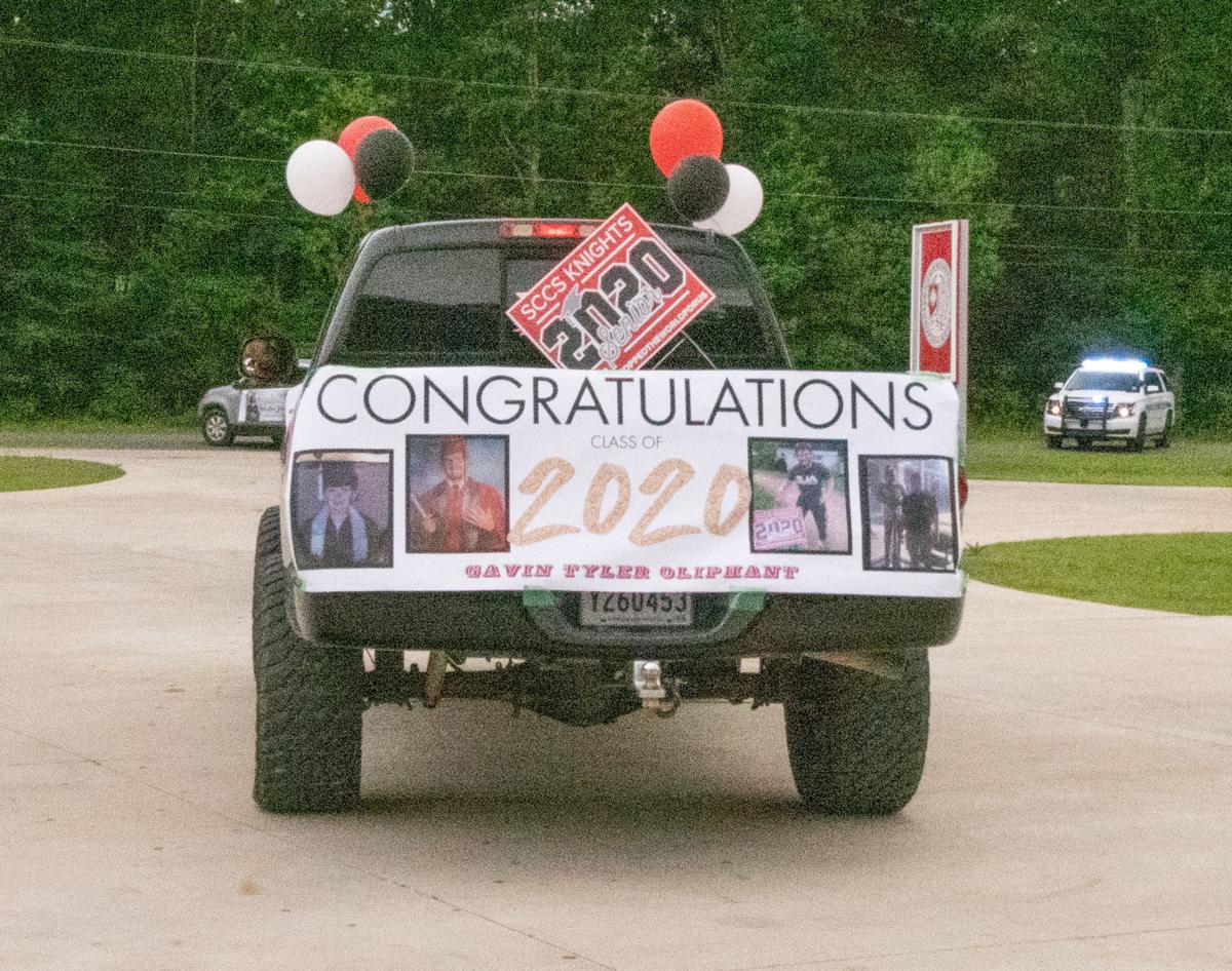 Slaughter Community Charter School Holds Drive By Graduation