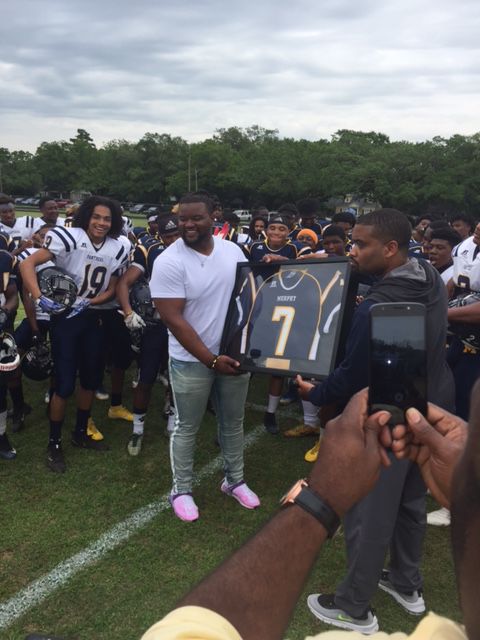 Saints DT Taylor Stallworth returns to football roots where his don't ...