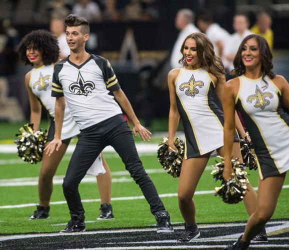 Mom's jitters give way to pride as Jesse Hernandez debuts as first male  Saintsation, News