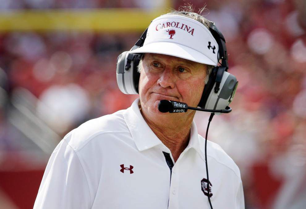South Carolina coach Steve Spurrier turns to youth in secondary _lowres