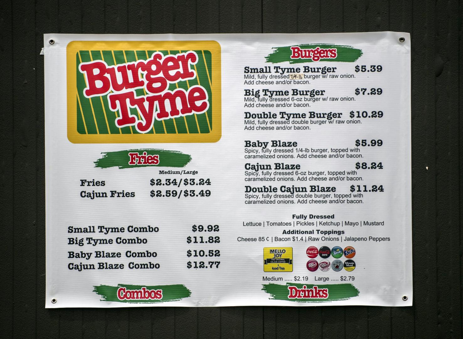 Old tyme burger