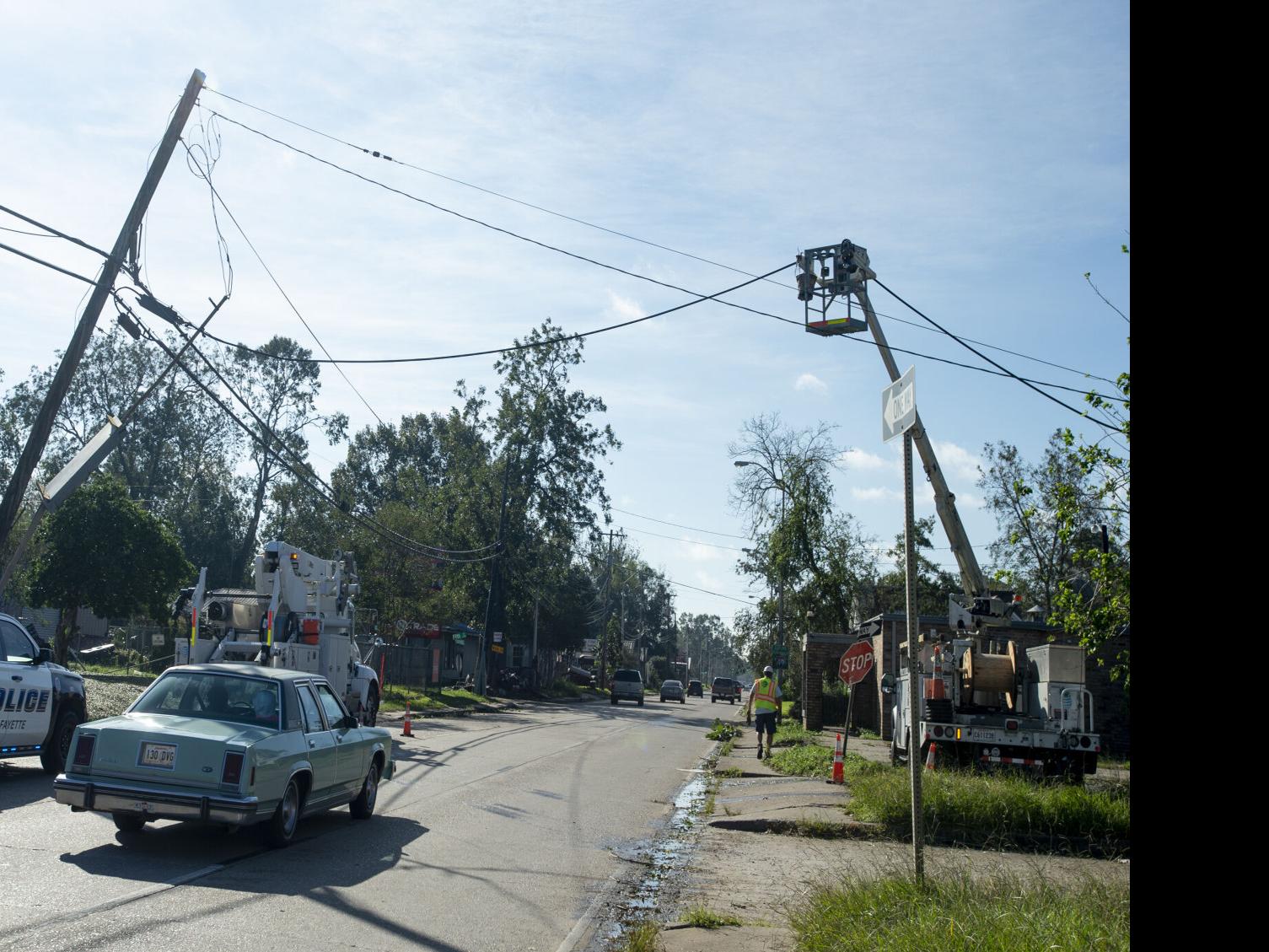 Power Struggle Utilities Press On To Reconnect Customers In Delta S Wake Weather Traffic Theadvocate Com