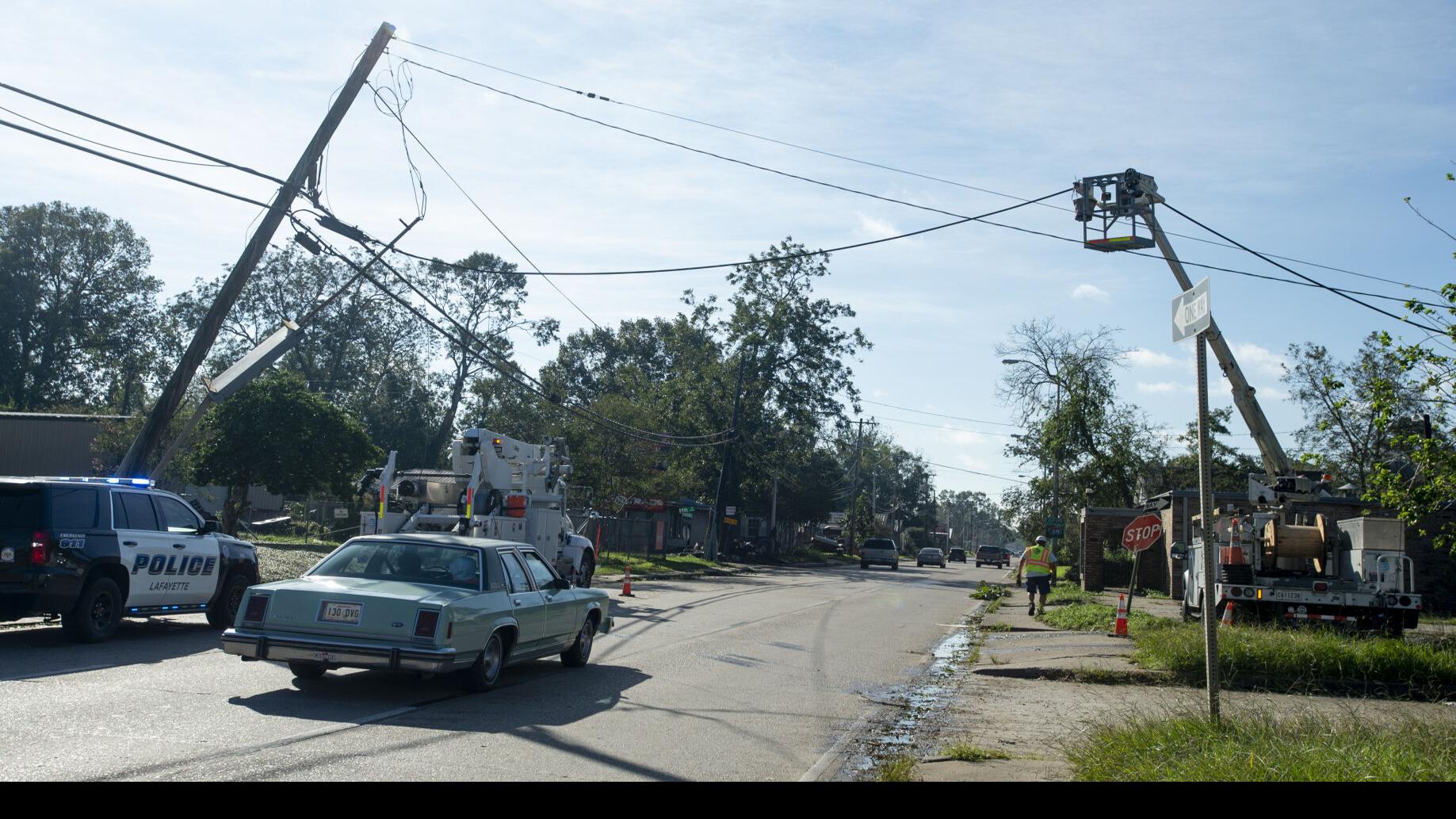 Power Struggle Utilities Press On To Reconnect Customers In Delta S Wake Weather Traffic Theadvocate Com