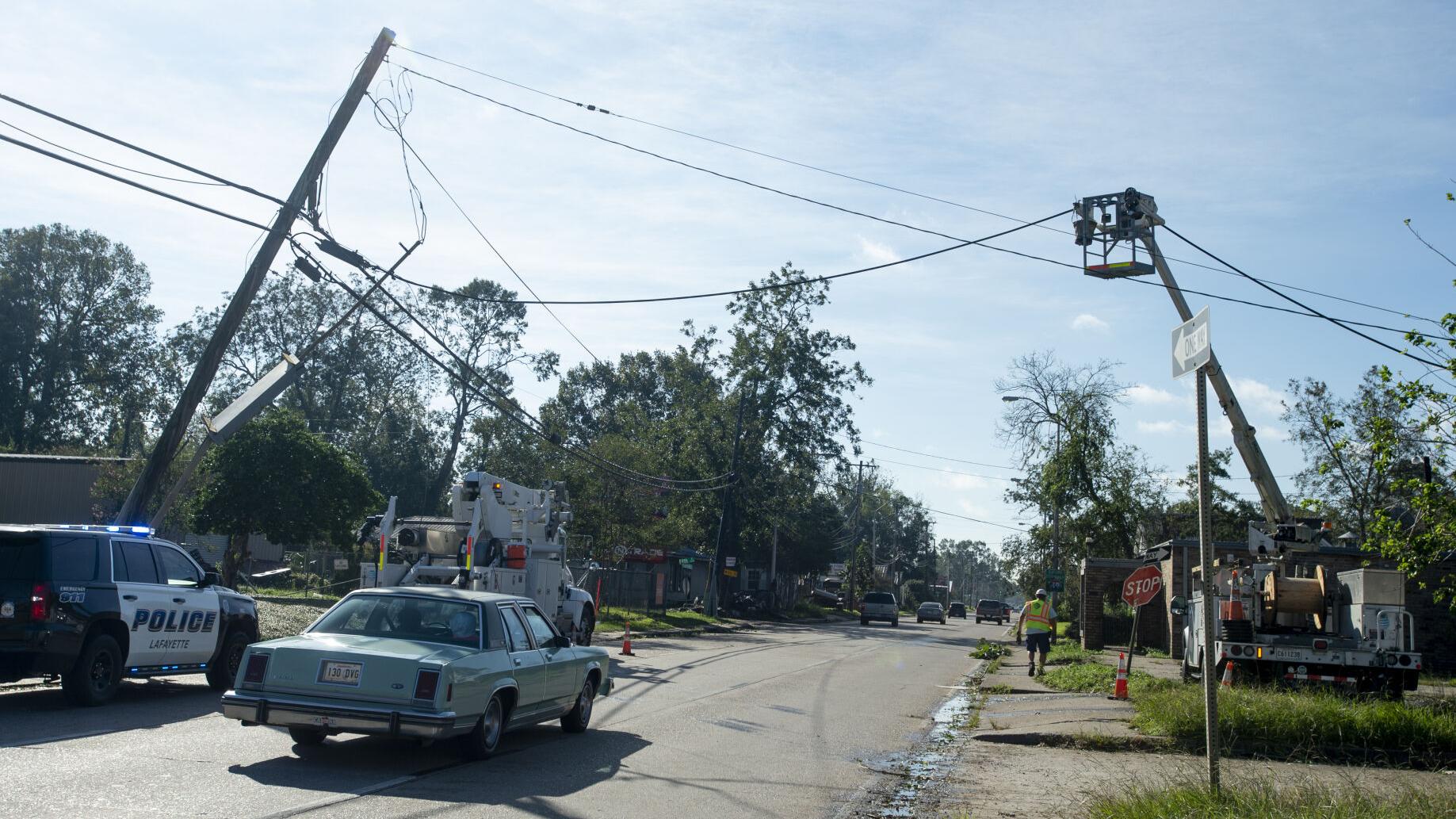 Power Struggle Utilities Press On To Reconnect Customers In Delta S Wake Weather Traffic Theadvocate Com
