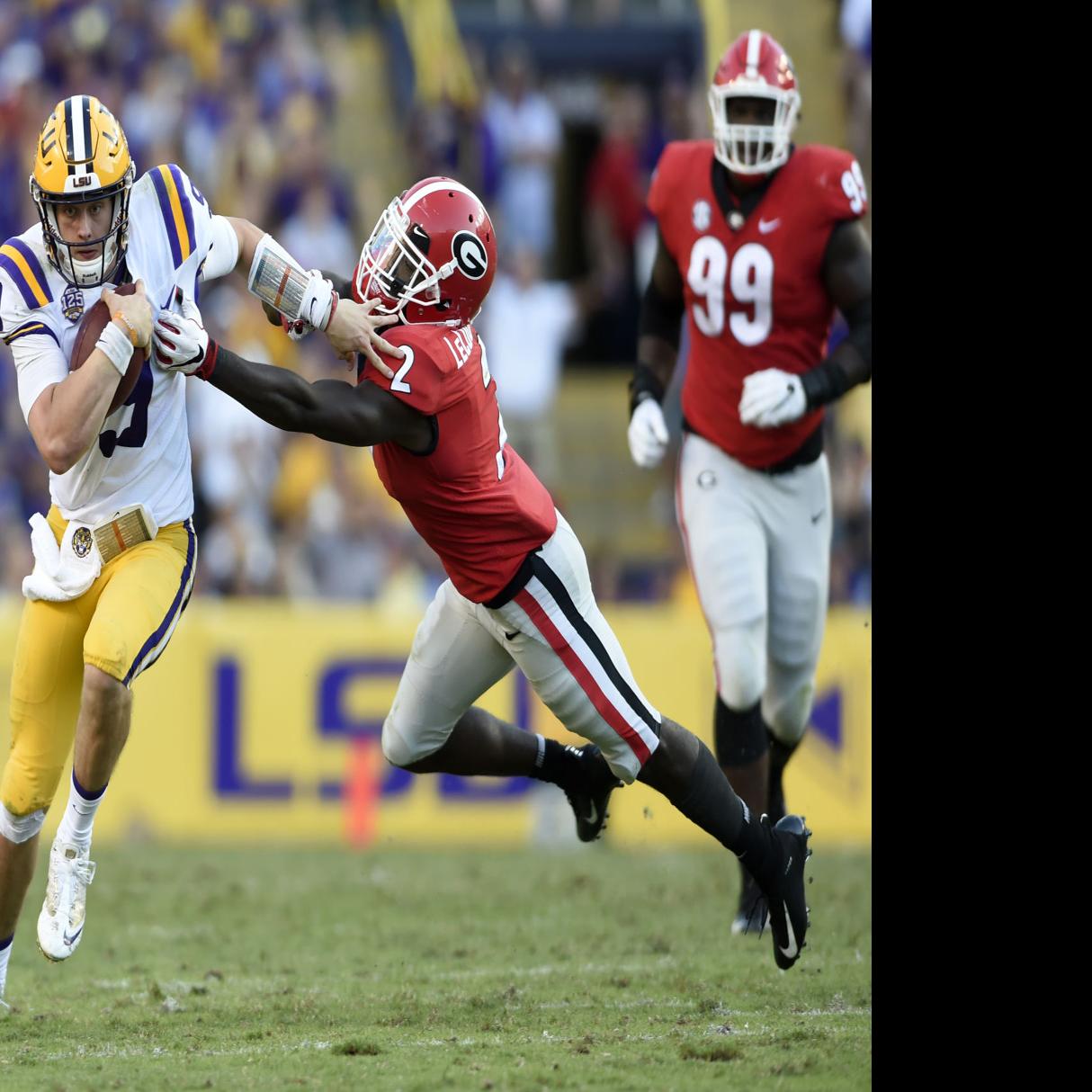 Lsu S Balancing Act Tigers Rushing Passing Yards Exactly Even Through 7 Games Lsu Theadvocate Com