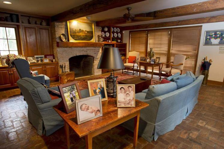 Stash of architectural salvage gives Gonzales home warm, woody feel