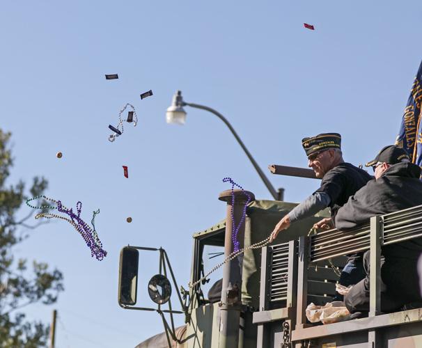 Veterans ride as guests of honor through Gonzales in annual parade