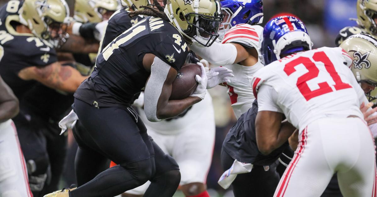 A relatively healthy Saints gameday roster will include Alvin Kamara against the Patriots