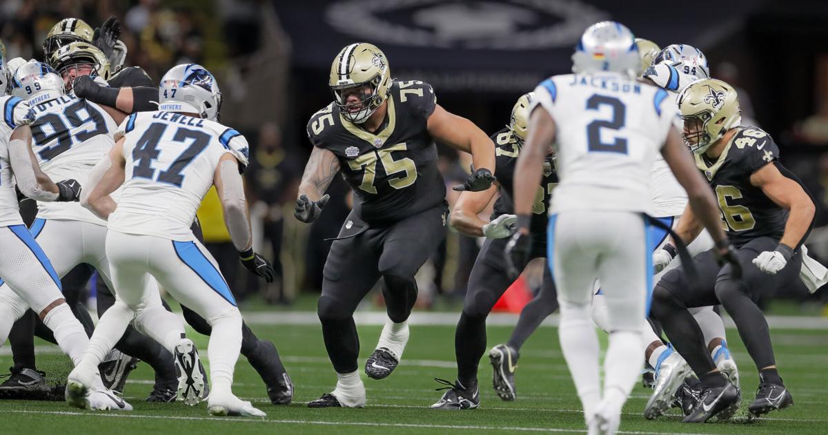Taliese Fuaga returned to Saints practice, but 2 other starters are still ...